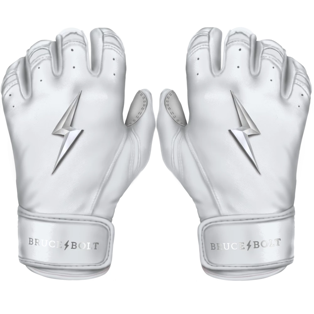 BRUCE BOLT 2021 CHROME SERIES SHORT CUFF BATTING GLOVES WITH STORAGE BAG 3 BRUCE BOLT 2021 CHROME SERIES SHORT CUFF BATTING GLOVES WITH STORAGE BAG