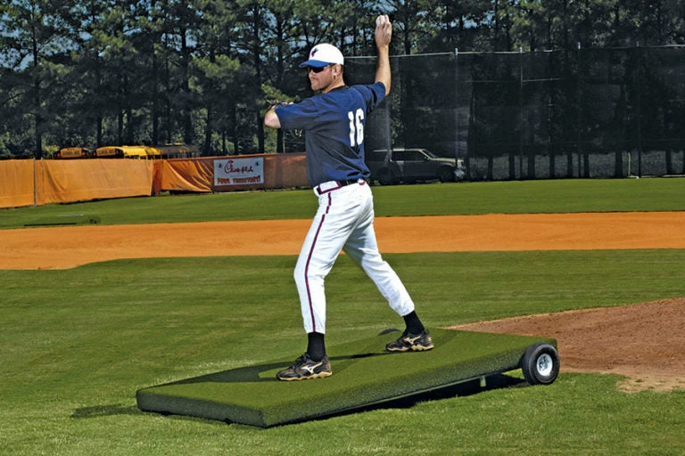 Proper Pitch PITCHING PLATFORM W/WHEELS 3 Proper Pitch PITCHING PLATFORM W/WHEELS