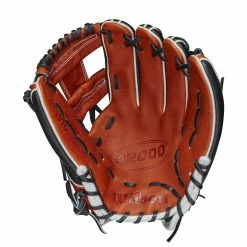 2021 WILSON A2000 1975 11.75" INFIELD BASEBALL GLOVE -Baseball Shop 95b7b8dd90fb79631874a36da0764688f8912d6d WBW100088 1 A2000 IF 1975 1175 Black Copper White