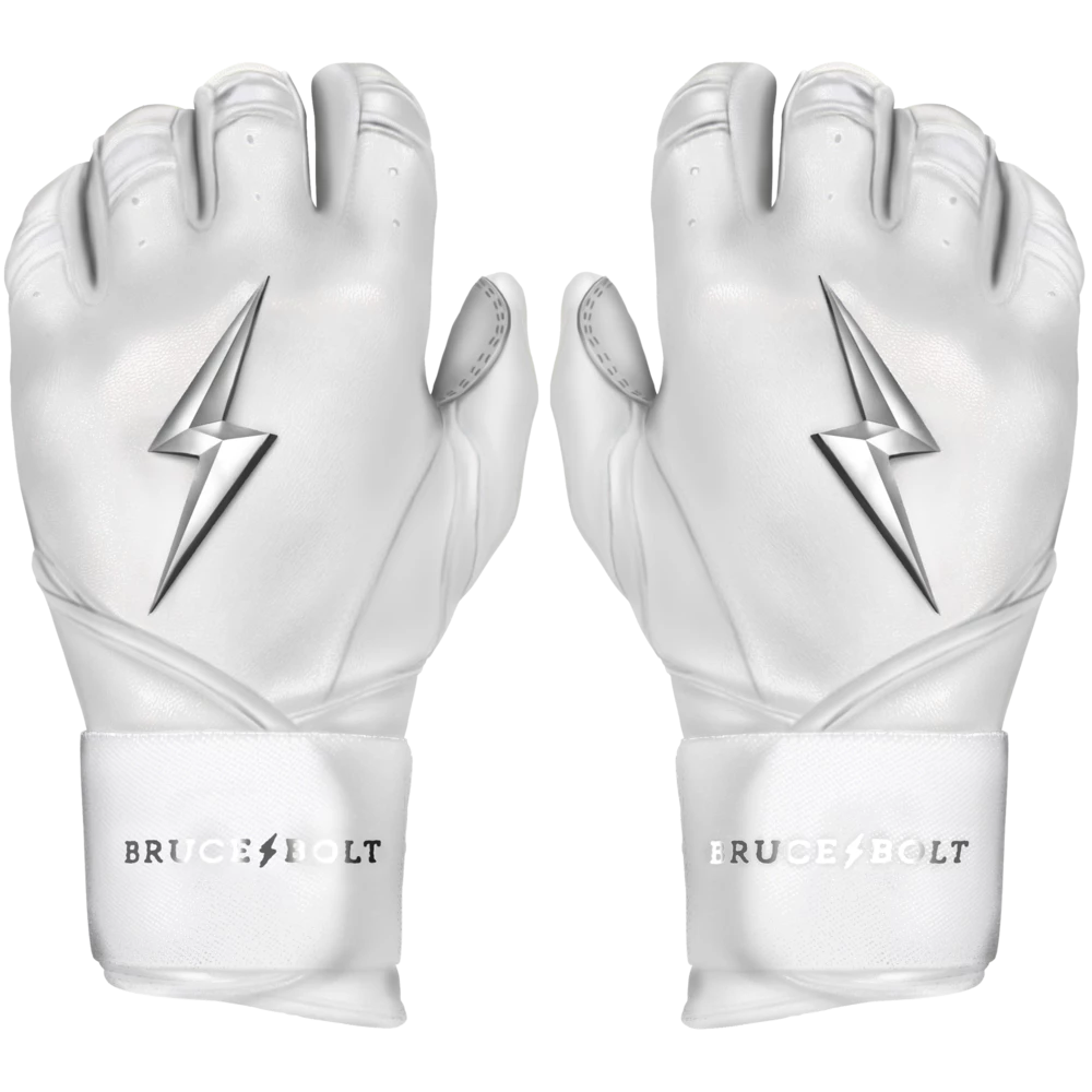 BRUCE BOLT 2021 CHROME SERIES LONG CUFF BATTING GLOVES WITH STORAGE BAG 3 BRUCE BOLT 2021 CHROME SERIES LONG CUFF BATTING GLOVES WITH STORAGE BAG