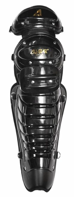 All-Star Sporting Goods All-Star Pro Model Double Knee Umpire's Leg Guard, Long