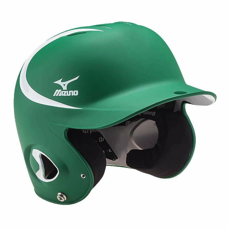 Mizuno MBH600 Prospect Batter's Helmet (Two-tone) - Forest, White 3 Mizuno MBH600 Prospect Batter's Helmet (Two-tone) - Forest, White