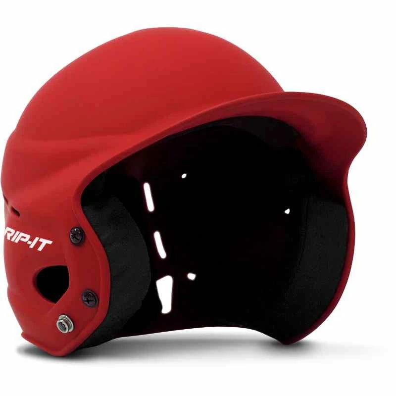 Rip-It Baseball Fit Batting Helmets - Matte Red (Scarlet) 3 Rip-It Baseball Fit Batting Helmets - Matte Red (Scarlet)