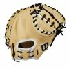 2022 WILSON A2000®DPCM 33" CATCHERS MITT -Baseball Shop WBW100115 0 A2000 C DPCM 33 Blonde.png.high res
