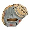 2023 WILSON A2000® PF33 33" CATCHERS MITT 1 2023 WILSON A2000® PF33 33" CATCHERS MITT -Baseball Shop WBW100984 0 A2000 C PF33SS 33 GreySS Blonde.png.high res