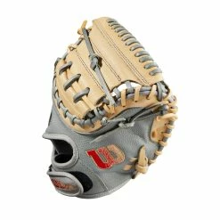 2023 WILSON A2000® PF33 33" CATCHERS MITT -Baseball Shop WBW100984 2 2023 A2000 C PF33SS 33 GreySS Blonde.png.high res