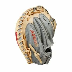 2023 WILSON A2000® PF33 33" CATCHERS MITT -Baseball Shop WBW100984 3 2023 A2000 C PF33SS 33 GreySS Blonde.png.high res