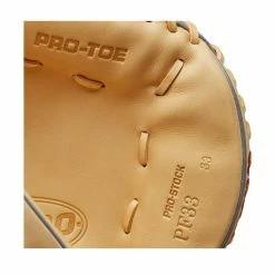 2023 WILSON A2000® PF33 33" CATCHERS MITT -Baseball Shop WBW100984 6 2023 A2000 C PF33SS 33 GreySS Blonde.png.high res