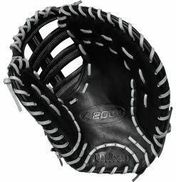 WILSON 2020 A2000 2820SS 12.25" FIRST BASE BASEBALL GLOVE 12 WILSON 2020 A2000 2820SS 12.25" FIRST BASE BASEBALL GLOVE -Baseball Shop WTA20RB202820S S Black PALM