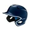 Easton Z5 2.0 High Gloss Two-Tone Batting Helmet - Navy Silver -Baseball Shop Z52