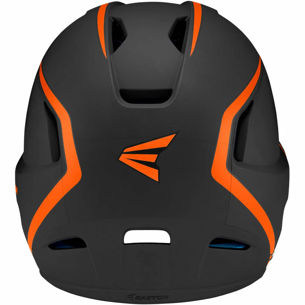 Easton Z5 2.0 Matte Two-Tone Batting Helmet - Black Orange 4 Easton Z5 2.0 Matte Two-Tone Batting Helmet - Black Orange – Bild 2