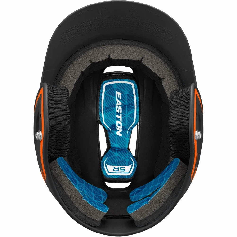 Easton Z5 2.0 Matte Two-Tone Batting Helmet - Black Orange 5 Easton Z5 2.0 Matte Two-Tone Batting Helmet - Black Orange – Bild 3