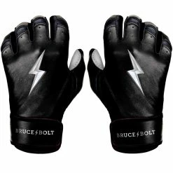 BRUCE BOLT 2021 YOUTH CHROME SERIES SHORT CUFF BATTING GLOVES WITH STORAGE BAG -Baseball Shop bruce bolt premium pro chrome series short cuff batting gloves with storage bag black brucebolt 515324 1080x 9a8874ed 5a14 4955 8dfe 15f19e2be342