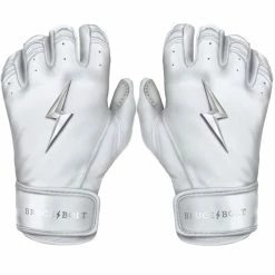 BRUCE BOLT 2021 YOUTH CHROME SERIES SHORT CUFF BATTING GLOVES WITH STORAGE BAG -Baseball Shop bruce bolt premium pro chrome series short cuff batting gloves with storage bag white brucebolt 536246 1080x b4ad4978 cbdc 422e 8c6e 1f9e843c7335