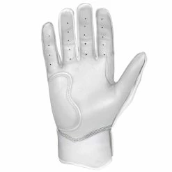 BRUCE BOLT 2021 YOUTH CHROME SERIES SHORT CUFF BATTING GLOVES WITH STORAGE BAG -Baseball Shop bruce bolt premium pro chrome series short cuff batting gloves with storage bag white brucebolt 677064 1080x e67818a1 80ae 4bd2 b0db 1ec530129aab