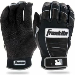 FRANKLIN CFX PRO BATTING GLOVES -Baseball Shop cfx pro black gray