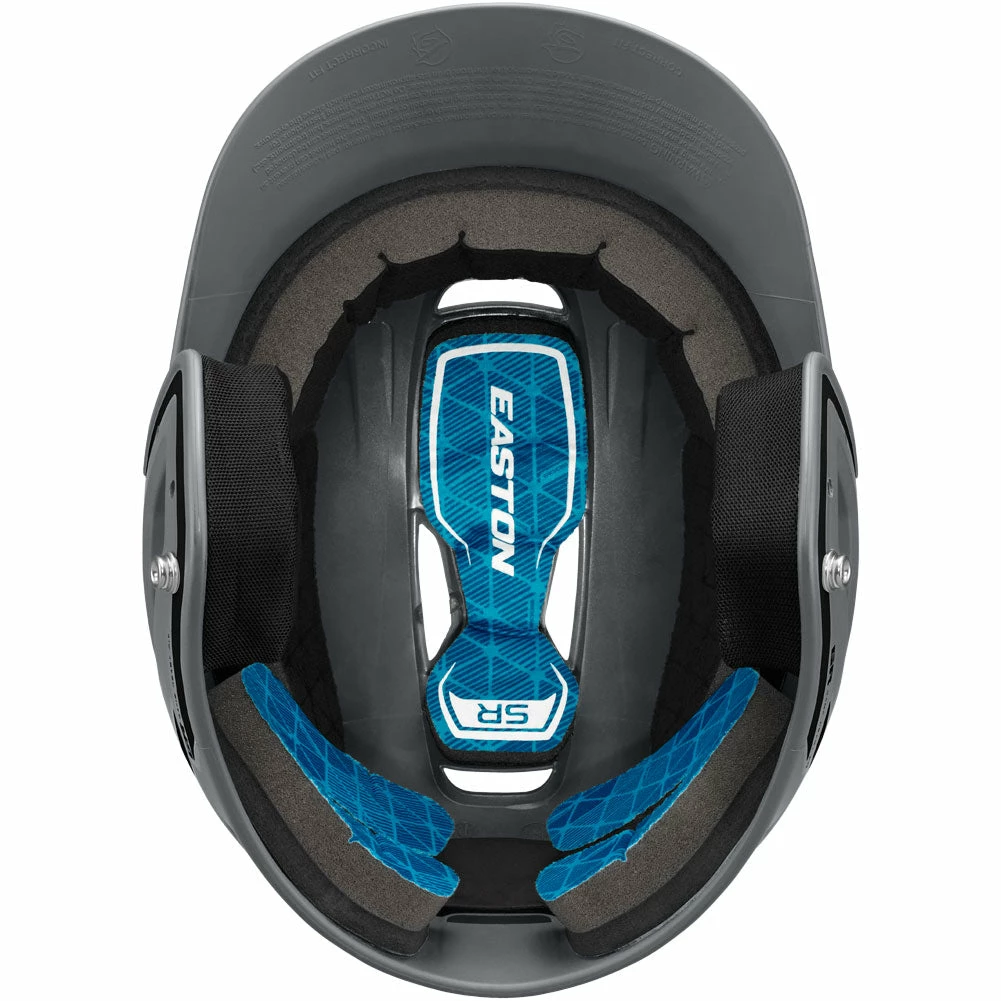 Easton Z5 2.0 Matte Two-Tone Batting Helmet - Charcoal Black 5 Easton Z5 2.0 Matte Two-Tone Batting Helmet - Charcoal Black – Bild 3