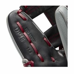 2021 WILSON A2000 DP15SS 11.5" INFIELD BASEBALL GLOVE 17 2021 WILSON A2000 DP15SS 11.5" INFIELD BASEBALL GLOVE -Baseball Shop f2998c10326fa8b3a44ae529a76470e29c8a941f WBW100109 6 A2000 IF DP15SS GreySS Black BrickRed