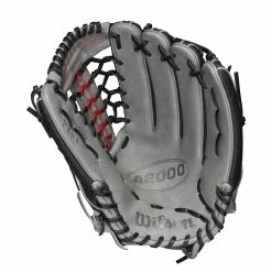 2021 WILSON A2000 PF92SS 12.25" PEDROIA FIT OUTFIELD BASEBALL GLOVE -Baseball Shop f550df9032ea51e54a2773f1cf0665497f0a619f WBW100110 1 A2000 OF PF92SS 1225 BlackSnakeSS Grey Red