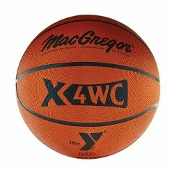 Junior MacGregor X6WC YMCA Logo Rubber Basketball