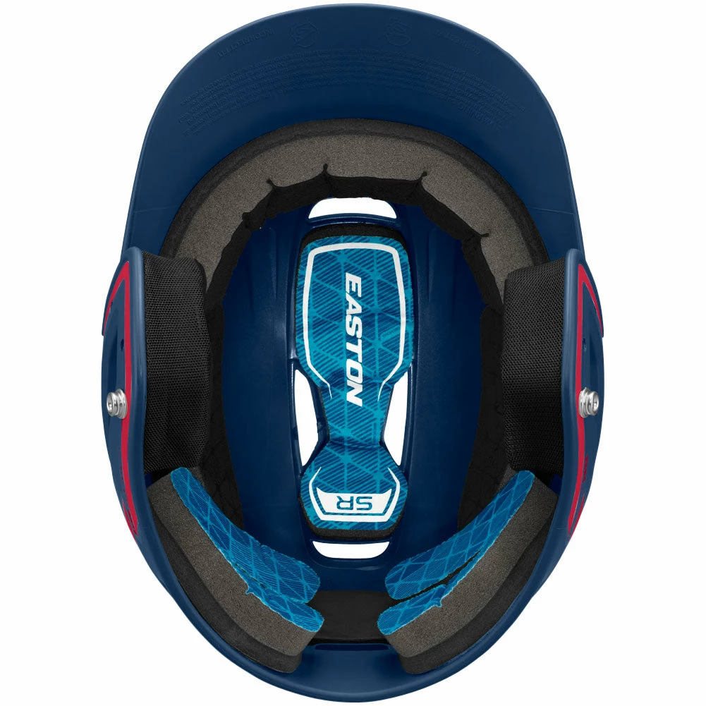 Easton Z5 2.0 Matte Two-Tone Batting Helmet - Navy Red 5 Easton Z5 2.0 Matte Two-Tone Batting Helmet - Navy Red – Bild 3