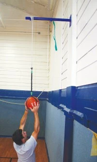 KORNEY BOARD AIDS PULL DOWN REBOUNDER