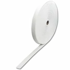 ATHLETIC SPECIALTIES INC 1" 1 1/2" ELASTIC UNDERARM STRAP (WHITE)