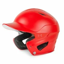 Under Armour Youth Solid Converge Batting Helmet UABH2-150 - Scarlet