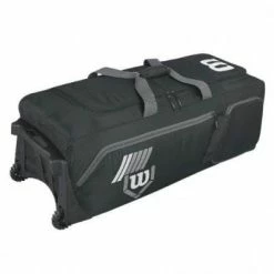 WILSON PUDGE 2.0 WHEELED BAG - Black