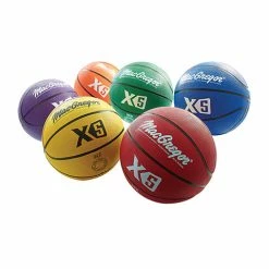 Women's MacGregor Intermediate Size Multicolor Basketball Prism Pack
