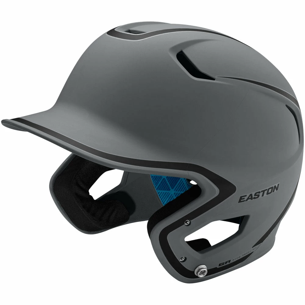 Easton Z5 2.0 Matte Two-Tone Batting Helmet - Charcoal Black 3 Easton Z5 2.0 Matte Two-Tone Batting Helmet - Charcoal Black